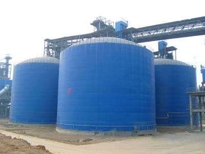 临泽水泥钢板库改造